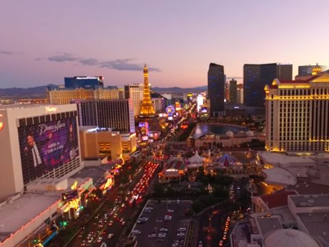 Las Vegas casino skyline